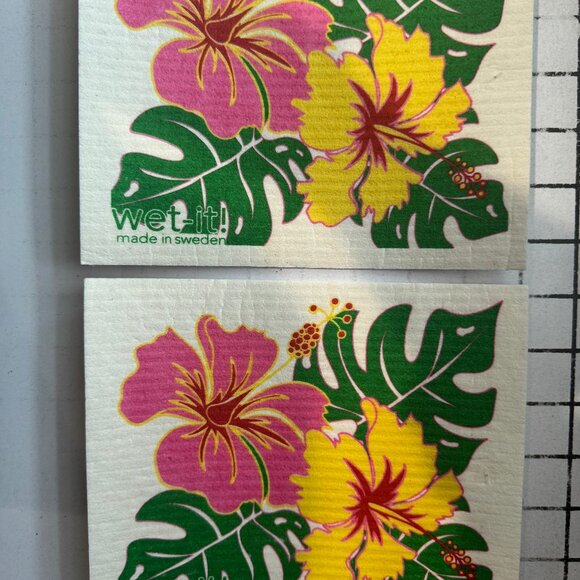 Wet-It! Swedish Treasures Dishcloth & Cleaning Cloth -Set of 2 - Picture 1 of 3